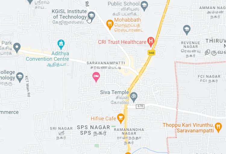 Saravanampatti Coimbatore