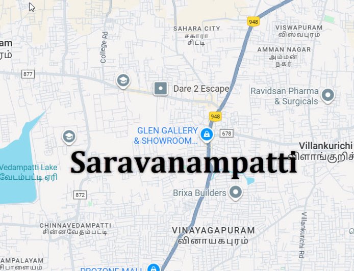 Saravanampatti Coimbatore