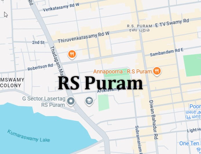 RS Puram Coimbatore