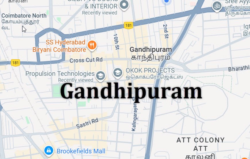 Gandhipuram Coimbatore